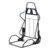 Кресло игровое Бюрократ VIKING KNIGHT Fabric темно-коричневый Light-10 с подголов. крестовина пластик