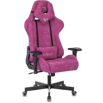 Кресло игровое Бюрократ VIKING KNIGHT Fabric новый Light-15 с подголов. крестовина пластик