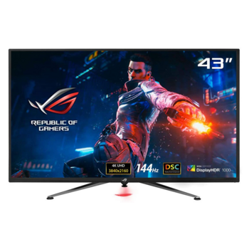 Монитор Asus 43" ROG Swift PG43UQ VA 3840x2160 144Hz G-Sync 1000cd/m2 16:9