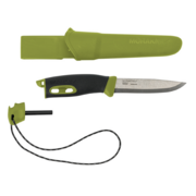 Нож Morakniv Companion Spark (13570) стальной лезв.104мм черный/зеленый