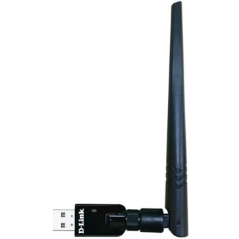 D-Link DWA-172/RU/B1A Беспроводной двухдиапазонный USB-адаптер AC600 с поддержкой MU-MIMO и съемной антенной