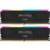 Модуль памяти CRUCIAL Ballistix MAX RGB Gaming DDR4 Общий объём памяти 16Гб Module capacity 8Гб Количество 2 4000 МГц Множитель частоты шины 18 1.35 В RGB черный BLM2K8G40C18U4BL