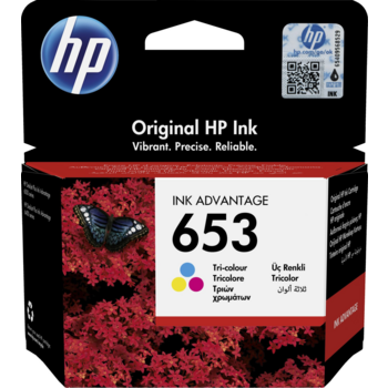 Картридж струйный HP 653 3YM74AE многоцветный (200стр.) (5мл) для HP DeskJet Plus Ink Advantage 6075/6475