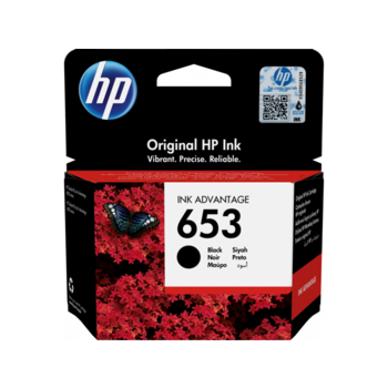 Картридж струйный HP 653 3YM75AE черный (360стр.) (6мл) для HP DeskJet Plus Ink Advantage 6075/6475