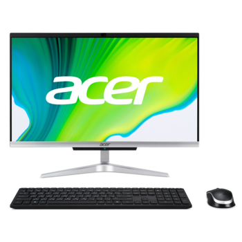 Моноблок Acer Aspire C22-963 21.5" Full HD i5 1035 G1 (1)/8Gb/SSD256Gb/UHDG/Endless/GbitEth/WiFi/BT/65W/клавиатура/мышь/серебристый 1920x1080