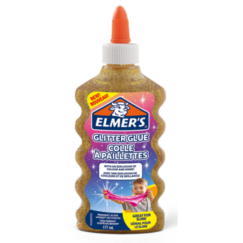 Клей-гель Elmers 2077251 блестки золотые прозрачный