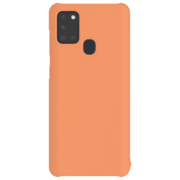 Чехол (клип-кейс) Samsung для Samsung Galaxy A21s WITS Premium Hard Case оранжевый (GP-FPA217WSAOR)