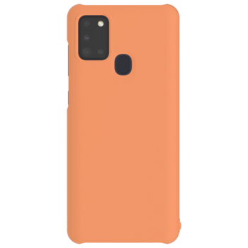 Чехол (клип-кейс) Samsung для Samsung Galaxy A21s WITS Premium Hard Case оранжевый (GP-FPA217WSAOR)