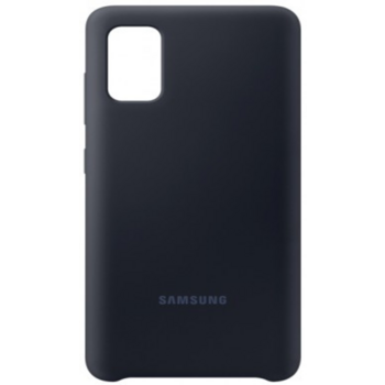 Чехол (клип-кейс) Samsung для Samsung Galaxy A41 Silicone Cover черный (EF-PA415TBEGRU)