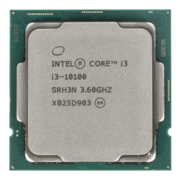 Процессор Intel Original Core i3 10100 Soc-1200 (BX8070110100 S RH3N) (3.6GHz/Intel UHD Graphics 630) Box