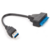 Кабель-адаптер Кабель-адаптер/ Кабель-адаптер USB3.0 ---SATA III 2.5", VCOM <CU815>
