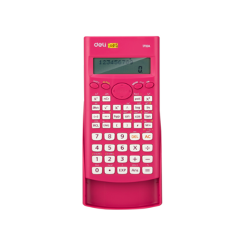 Калькулятор научный Deli E1710A/RED красный 10+2-разр.