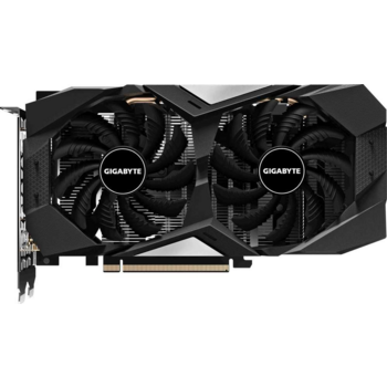 Видеокарта Gigabyte PCI-E GV-N2060D6-6GD NVIDIA GeForce RTX 2060 6144Mb 192 GDDR6 1680/14000 HDMIx1 DPx3 HDCP Ret