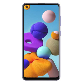 Смартфон Samsung SM-A217F Galaxy A21s 32Gb 3Gb синий моноблок 3G 4G 2Sim 6.5" 720x1600 Android 10 48Mpix 802.11 a/b/g/n/ac NFC GPS GSM900/1800 GSM1900 TouchSc MP3 microSD max512Gb