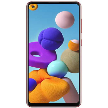 Смартфон Samsung SM-A217F Galaxy A21s 32Gb 3Gb красный моноблок 3G 4G 2Sim 6.5" 720x1600 Android 10 48Mpix 802.11 a/b/g/n/ac NFC GPS GSM900/1800 GSM1900 TouchSc MP3 microSD max512Gb