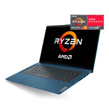 Ноутбук Lenovo IdeaPad 5 14ARE05 [81YM002ERU] Light Teal 14" {FHD Ryzen 3 4300U/8Gb/512Gb SSD/W10}