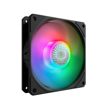 Кулера для корпуса 1 Ватт Кулера для корпуса 1 Ватт/ Cooler Master MASTERFAN SICKLEFLOW, 120mm, 4-Pin (PWM), ARGB