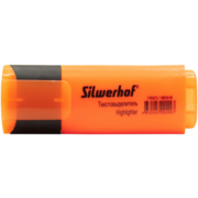 Текстовыделитель Silwerhof Blaze 108036-06 скошенный пиш. наконечник 1-5мм оранжевый картон