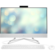 Моноблок HP 24-df0039ur 23.8" Full HD i5 1035 G1 (1) 8Gb SSD256Gb UHDG CR Free DOS 3.0 GbitEth WiFi BT 65W клавиатура мышь Cam белый 1920x1080