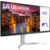 LCD LG 34" 34WN650-W белый {IPS 2560х1080 400cd 178/178 1000:1 16.7M 5ms 2xHDMI DisplayPort Height adj, Tilt, Speakers, Audio out, 2Y, White}