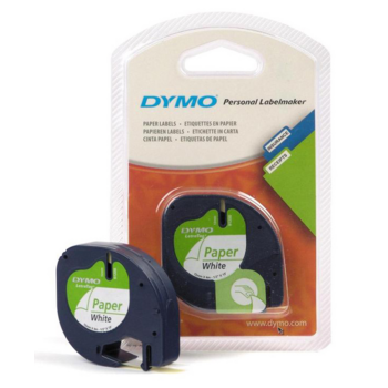 Картридж ленточный Dymo LT S0721510 черный/белый для Dymo