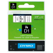 Картридж ленточный Dymo D1 S0720770 черный/прозрачный для Dymo