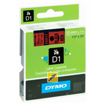 Картридж ленточный Dymo D1 S0720570 черный/красный для Dymo