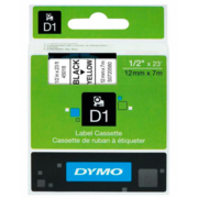 Картридж ленточный Dymo D1 S0720580 черный/желтый для Dymo