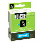 Картридж ленточный Dymo D1 S0720930 черный/белый для Dymo