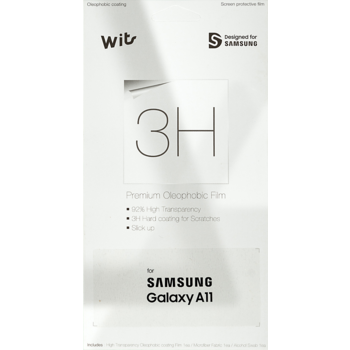 Защитная пленка для экрана Samsung WITS для Samsung Galaxy A11 прозрачная 1шт. (GP-TFA115WSATR)