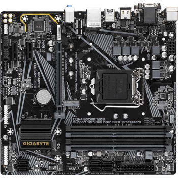 Материнская плата Gigabyte B460M DS3H Soc-1200 Intel B460 4xDDR4 mATX AC`97 8ch(7.1) GbLAN RAID+VGA+DVI+HDMI