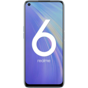 Смартфон Realme RMX2001 6 128Gb 4Gb белый моноблок 3G 4G 2Sim 6.5" 1080x2400 Android 10 64Mpix 802.11 b/g/n NFC GPS GSM900/1800 GSM1900 MP3 A-GPS microSD