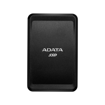 Твердотельный накопитель ADATA External SSD SC685, 500GB, Type-C, USB 3.2 Gen2, R/W 530/460 MB/s, 85x55x10mm, Black (3 года)