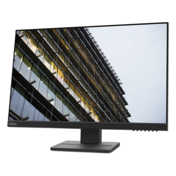 Монитор Lenovo ThinkVision E24-20 23,8" 16:9 FHD (1920x1080) IPS, 14ms, CR 1000:1, DCR 3M:1, BR 250, 178/178, 1xVGA, 1xHDMI 1.4, 1xDP 1.2, Speakers, Lift, Pivot, 3YR Exchange