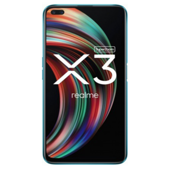 Смартфон Realme X3 128Gb 8Gb синий моноблок 3G 4G 6.57" 1080x2400 Android 9.0 64Mpix 802.11 a/b/g/n/ac NFC GPS GSM900/1800 GSM1900 MP3