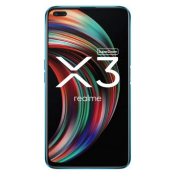 Смартфон Realme X3 256Gb 12Gb синий моноблок 3G 4G 6.57" 1080x2400 Android 9.0 64Mpix 802.11 a/b/g/n/ac NFC GPS GSM900/1800 GSM1900 MP3