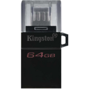 Носитель информации Kingston USB Drive 64GB DataTraveler microDuo 3G, USB 3.1/microUSB OTG DTDUO3G2/64GB