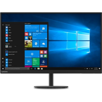 Монитор Lenovo 31.5" D32qc-20 черный VA LED 4ms 16:9 HDMI матовая 3000:1 300cd 178гр/178гр 2560x1440 DisplayPort Ultra HD 2K (1440p) 7.36кг