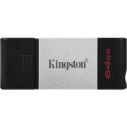 Носитель информации Kingston USB Drive 64GB USB 3.2 Gen 1, USB-C Storage DT80/64GB