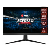 Монитор MSI Optix G241 23.8 FHD (1920x1080 (матовый))/flat/IPS Level/1x DP (1.2a)/2x HDMI (1.4b)/144Hz/1ms 23.8"(1920x1080 (матовый))/ (Ghz)/Mb/Gb/Ext:black/