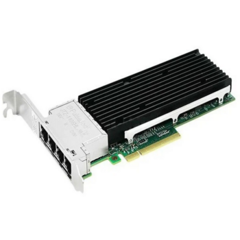 Сетевая карта LR-Link NIC PCIe 3.0 x8, 4 x 10G, Base-T, Intel XL710 chipset (FH+LP)