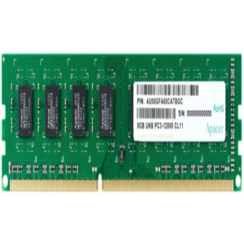 Оперативная память Apacer DDR3 8GB 1600MHz UDIMM (PC3-12800) CL11 1.35V (Retail) 512*8 3 years (AU08GFA60CATBGJ/DG.08G2K.KAM)