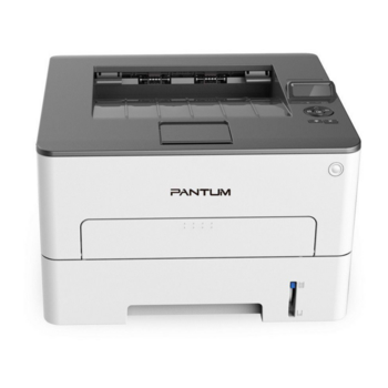 Лазерный монохромный принтер Pantum P3300DW, Printer, Mono laser, A4, 33 ppm (max 60000 p/mon), 350 MHz, 1200x1200 dpi, 256 MB RAM, PCL/PS, Duplex, paper tray 250 pages, USB, LAN, WiFi, start. cartridge 1500 pages (grey)