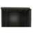 Шкаф коммутационный Hyperline (TWB-0945-SR-RAL9004) настенный 9U 600x450мм пер.дв.стал.лист 60кг черный 275мм 180град. 500мм IP20 сталь