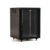 Шкаф коммутационный Hyperline (TWB-FC-2245-GP-RAL9004) настенный 22U 600x450мм пер.дв.стекл 60кг черный 180град. 1098мм IP20 сталь
