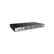 Коммутатор D-Link DGS-3630-28TC/A2ASI, PROJ L3 Managed Switch with 20 10/100/1000Base-T ports and 4 100/1000Base-T/SFP combo-ports and 4 10GBase-X SFP+ ports. 68K Mac address, Physical stacking (up to 9 devices