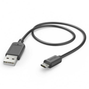 Кабель Hama 00173675 microUSB (m) USB 2.0 (m) 1.4м черный