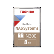 Жесткий диск Toshiba SATA-III 8Tb HDWG180UZSVA NAS N300 (7200rpm) 256Mb 3.5" Bulk