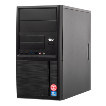 ПК IRU Office 315 MT i5 9400 (2.9) 8Gb 1Tb 7.2k/UHDG 630 Free DOS GbitEth 400W черный