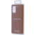 Чехол (клип-кейс) Samsung для Samsung Galaxy Note 20 Leather Cover коричневый (EF-VN980LAEGRU)